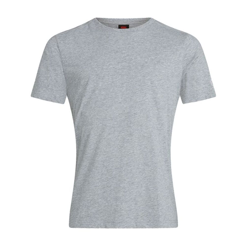 Canterbury Mens Club Plain T-Shirt / Classic Marl